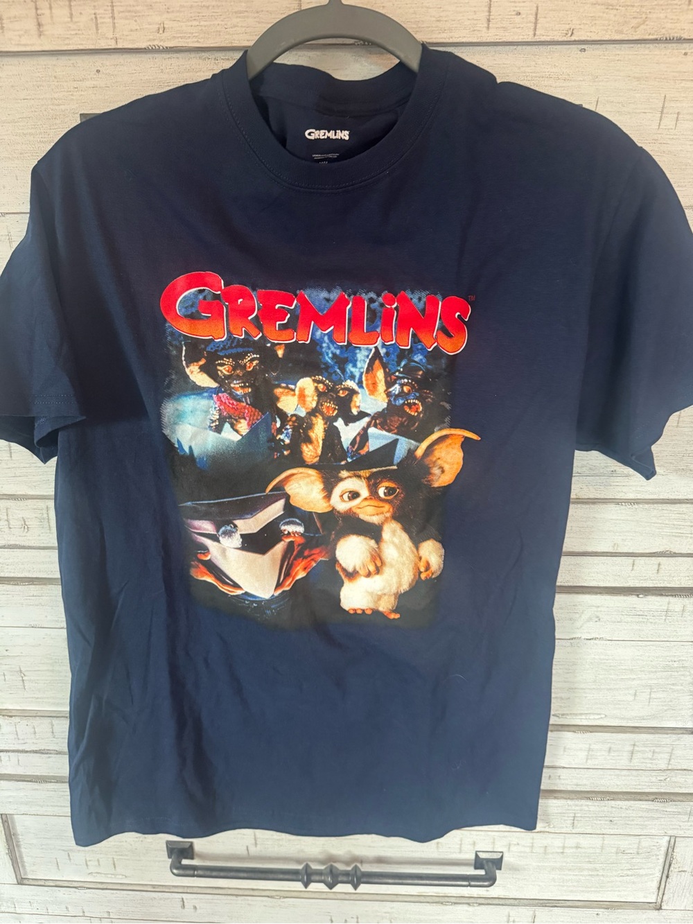 Gremlins Navy Short Sleeve Graphic Tee